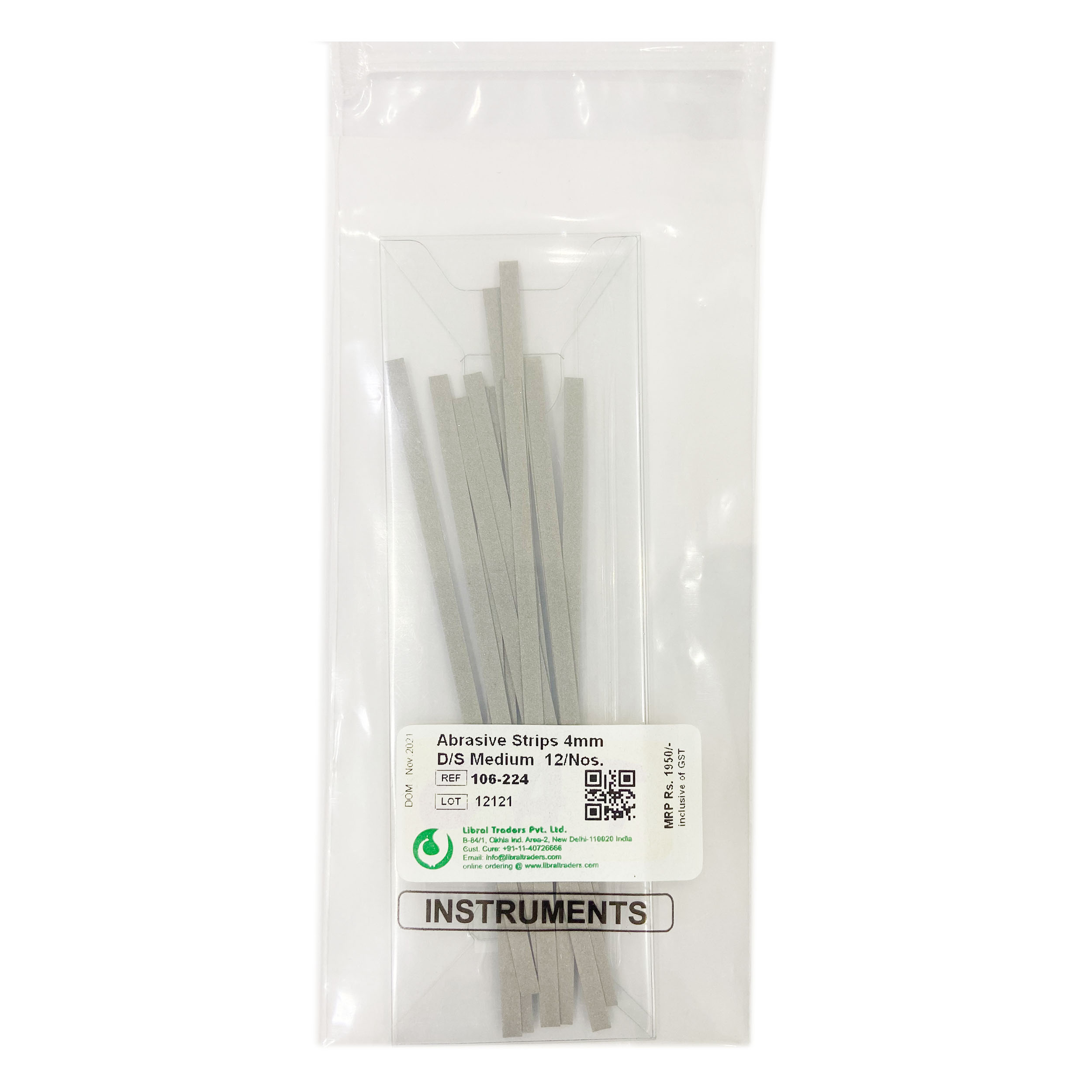 Abrasive Steel Strips 6mm X 130mm